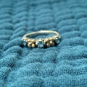 Sterling  Silver and Blue Topaz Ring